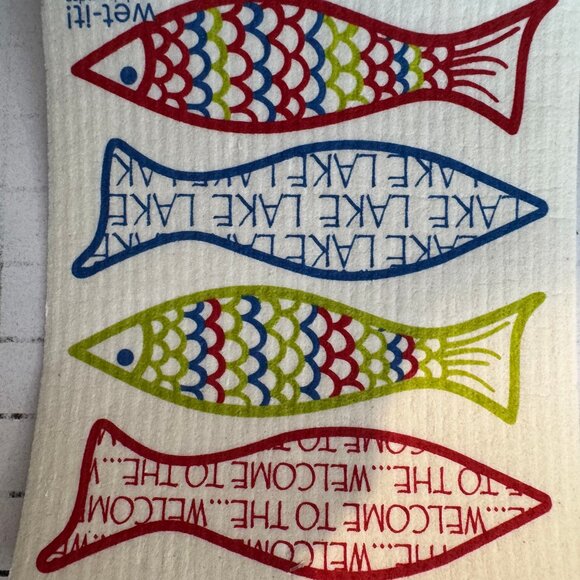 Wet-It! Swedish Treasures Dishcloth & Cleaning Cloth -Set of 2 - Picture 3 of 3